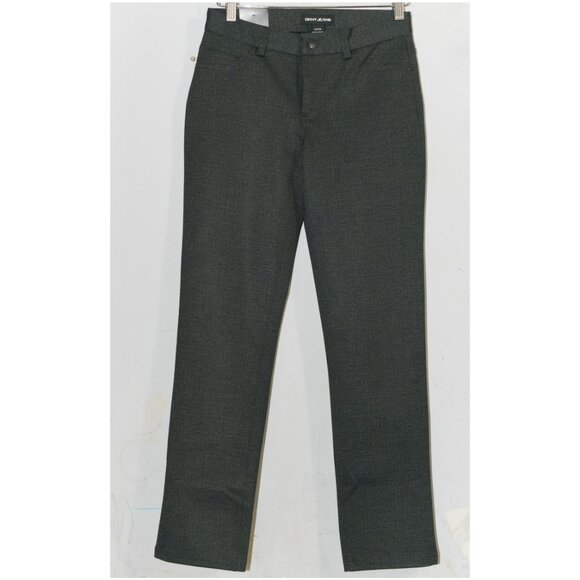 Gray NWt DKNY Ladies' Straight Leg Ponte Pant - Picture 1 of 5